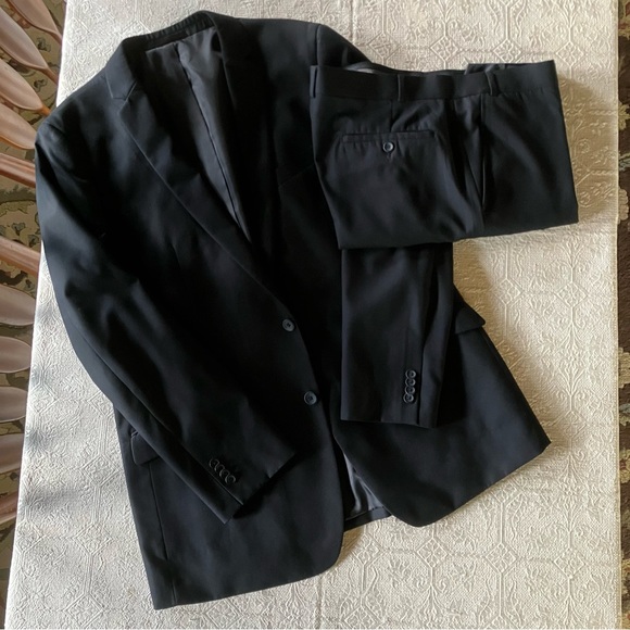 Kenneth Cole Reaction Men's Suit Separates Jacket, Black, Excellent Condition - Picture 10 of 10